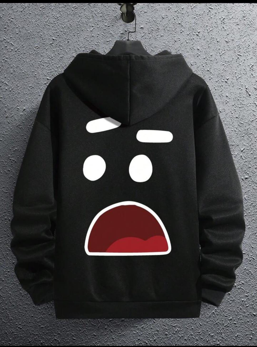 Asthetic black hoodie